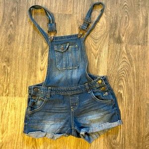 L.e.i. Jean Short Overalls